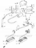 PARTIE ELECTRIQUE pour Suzuki INTRUDER 800 1997