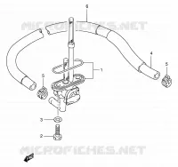 ROBINET D'ESSENCE (MODELE S/T/V) pour Suzuki INTRUDER 800 1997