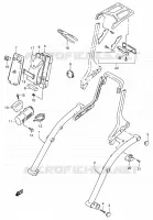 SUPPORT ARRIERE (MODELE T/V) pour Suzuki INTRUDER 800 1997
