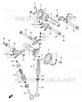 ARBRE A CAMES   VALVE pour Suzuki VX 800 1991