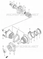 COUPLE CONIQUE pour Suzuki VX 800 1991