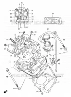 CULASSE (AVT) pour Suzuki VX 800 1991