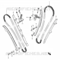 DISTRIBUTION pour Suzuki VX 800 1991