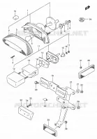 FEU ARRIERE (MODELE L/M/N) pour Suzuki VX 800 1991