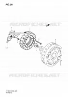 ALLUMAGE ROTOR   STATOR pour Suzuki BOULEVARD 1500 2010