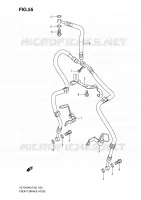DURITE DE FREIN AVANT pour Suzuki BOULEVARD 1500 2010
