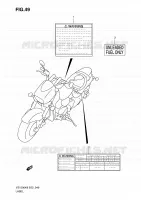 ETIQUETTE pour Suzuki BOULEVARD 1500 2010