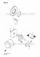 POMPE A HUILE pour Suzuki BOULEVARD 1500 2010