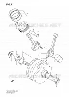 VILEBREQUIN pour Suzuki BOULEVARD 1500 2010