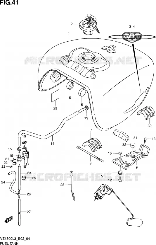ALLUMAGE ROTOR - STATOR Suzuki MOTO 1500 BOULEVARD 2013  VZ1500 L3 (E19)