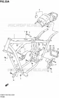 CADRE (MODELE K1/K2/K3) pour Suzuki MARAUDER 800 1997