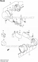 CLIGNOTANTS pour Suzuki MARAUDER 800 1997