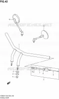 GUIDON pour Suzuki MARAUDER 800 1997