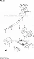 POMPE A HUILE   POMPE A ESSENCE pour Suzuki MARAUDER 800 1997