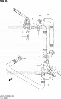 ROBINET D'ESSENCE pour Suzuki MARAUDER 800 1997