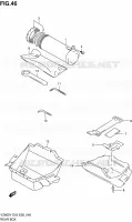 BOITE ARRIERE pour Suzuki MARAUDER 800 1998