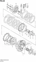 EMBRAYAGE pour Suzuki MARAUDER 800 1998