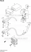 PARTIE ELECTRIQUE pour Suzuki MARAUDER 800 1998