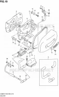 SYSTEME RECYCLAGE GAZ ECHAPPEMENT pour Suzuki MARAUDER 800 1998