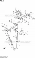 ARBRE A CAMES   VALVE pour Suzuki MARAUDER 800 1999