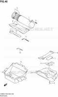 BOITE ARRIERE pour Suzuki MARAUDER 800 1999