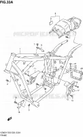 CADRE (MODELE K1/K2/K3) pour Suzuki MARAUDER 800 1999