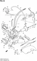 CARBURATEUR AVANT  pour Suzuki MARAUDER 800 1999
