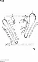DISTRIBUTION pour Suzuki MARAUDER 800 1999