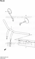 GUIDON pour Suzuki MARAUDER 800 1999