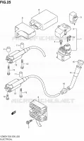 PARTIE ELECTRIQUE pour Suzuki MARAUDER 800 1999