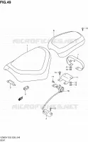 SELLE pour Suzuki MARAUDER 800 1999
