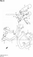 SILENCIEUX (MODELE V/W) pour Suzuki MARAUDER 800 1999