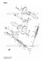 ARBRE A CAMES   VALVE pour Suzuki MARAUDER 800 2006