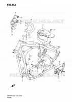 CADRE (MODEL K9) pour Suzuki MARAUDER 800 2006