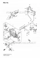 CORPS DE PAPILLON (MODEL K9) pour Suzuki MARAUDER 800 2006