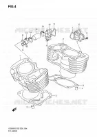 CYLINDRE pour Suzuki MARAUDER 800 2006