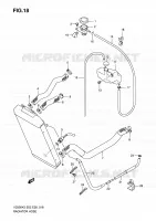 DURITE DE RADIATEUR pour Suzuki MARAUDER 800 2006