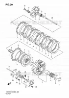 EMBRAYAGE pour Suzuki MARAUDER 800 2006