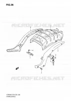 SUPPORT CADRE pour Suzuki MARAUDER 800 2006