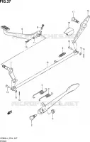 BEQUILLE pour Suzuki MARAUDER 800 2014