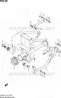 BRAS OSCILLANT ARRIERE pour Suzuki MARAUDER 800 2014