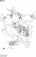 CORPS DE PAPILLON pour Suzuki INTRUDER 1800 2006