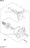 POMPE A EAU pour Suzuki INTRUDER 1800 2006