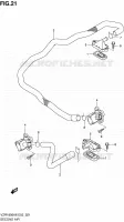 SYSTÈME DE RECYCLAGE GAZ D'ECHAPPEMENT pour Suzuki INTRUDER 1800 2006