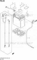 BATTERIE pour Suzuki INTRUDER 1800 2006