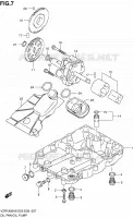 CARTER INFERIEUR   POMPE A HUILE pour Suzuki INTRUDER 1800 2006