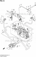 CORPS DE PAPILLON pour Suzuki INTRUDER 1800 2006