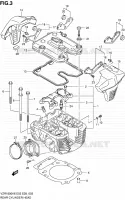 CULASSE ARRIERE pour Suzuki INTRUDER 1800 2006