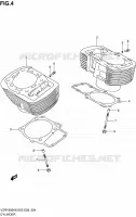 CYLINDRE pour Suzuki INTRUDER 1800 2006