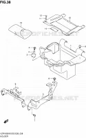 SUPPORT pour Suzuki INTRUDER 1800 2006